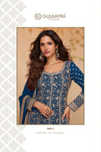 Gulkayra Designer Libaas Embroidered Anarkali Suit – Real Georgette with Dupatta
