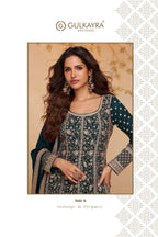 Gulkayra Designer Libaas Embroidered Anarkali Suit – Real Georgette with Dupatta