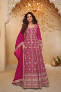 Gulkayra Designer Libaas Embroidered Anarkali Suit – Real Georgette with Dupatta