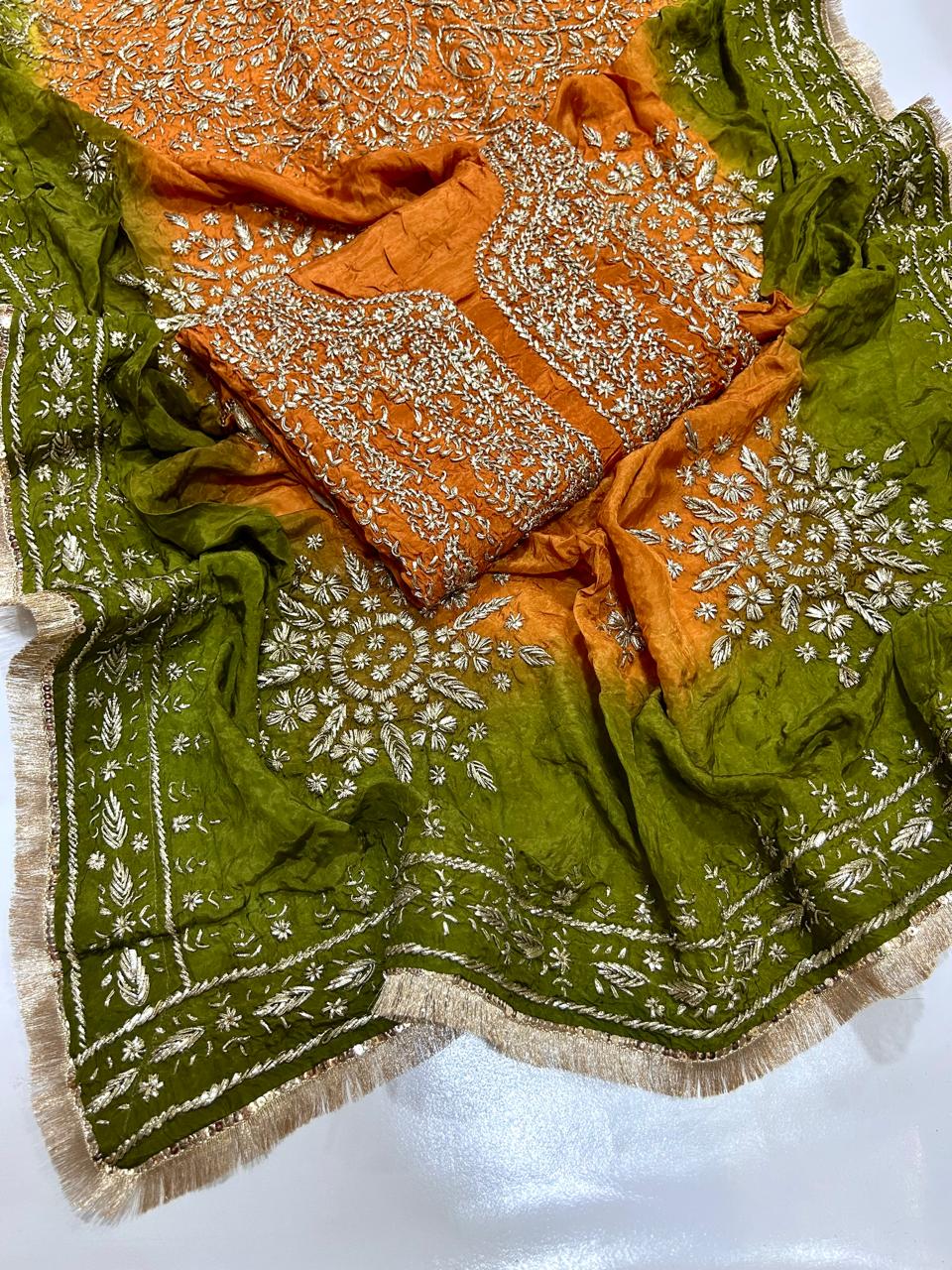 Custom-Stitched Embroidered Wedding,Mehndi and Mayo Dresses