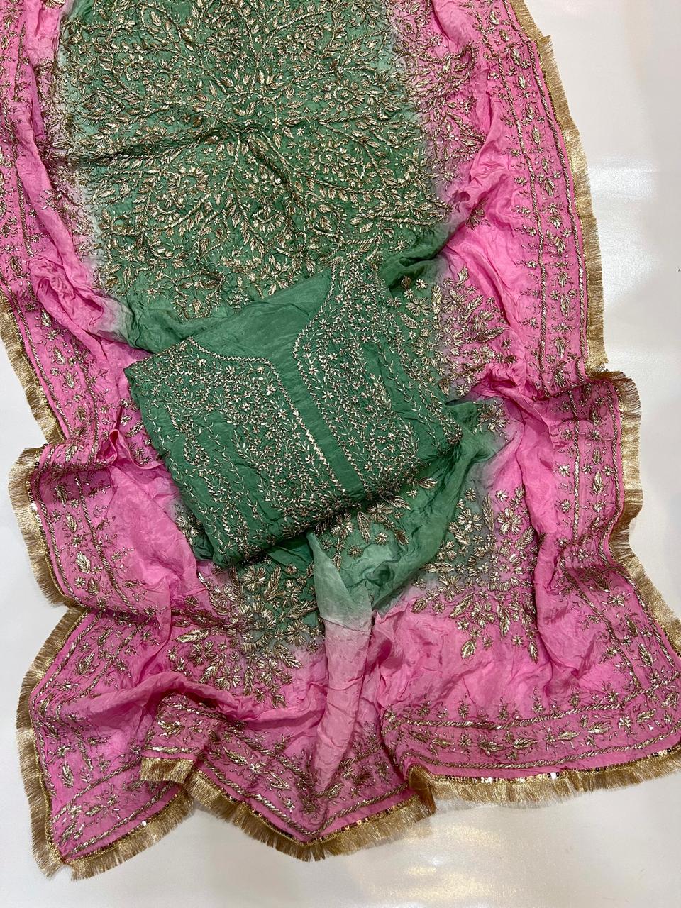 Custom-Stitched Embroidered Wedding,Mehndi and Mayo Dresses