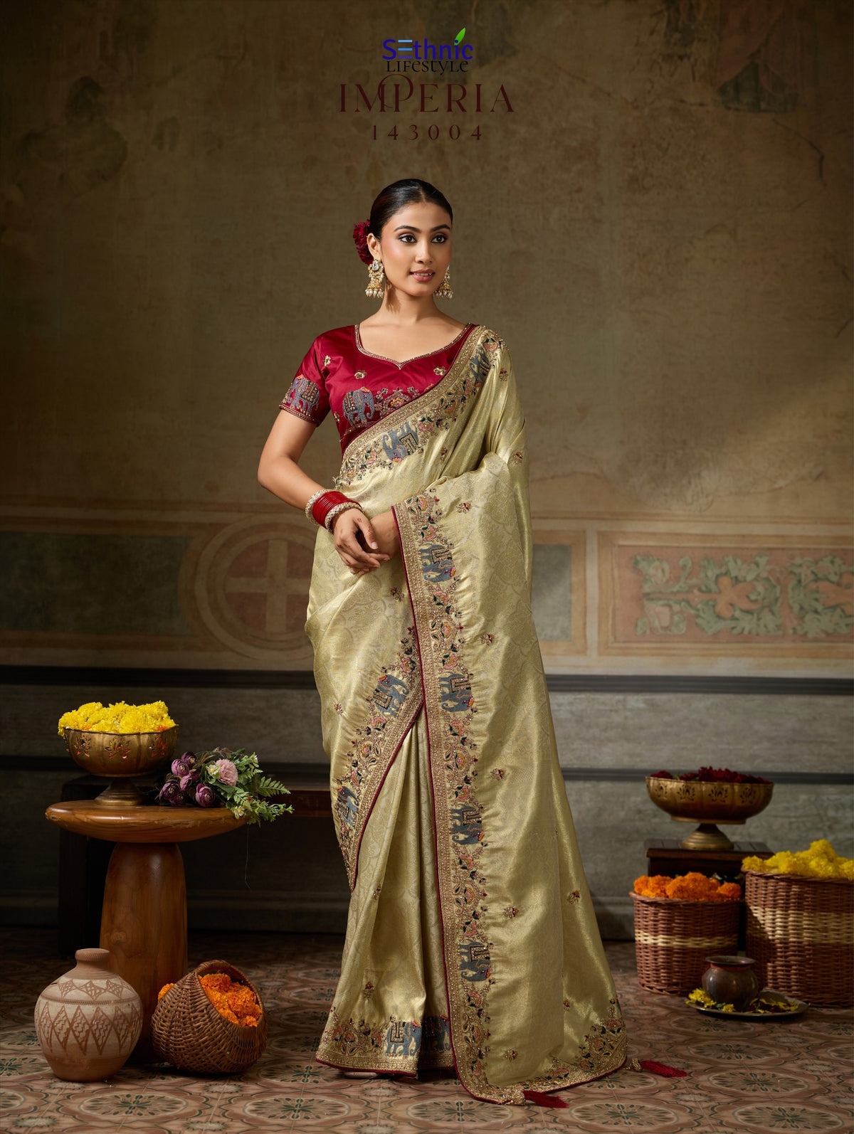 Imperia Reign Saree Detail 3
