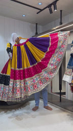 Silk Stitched Dress Set product video | Desi Clothing USA
