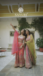 Silk Stitched Dress Set product video | Desi Clothing USA