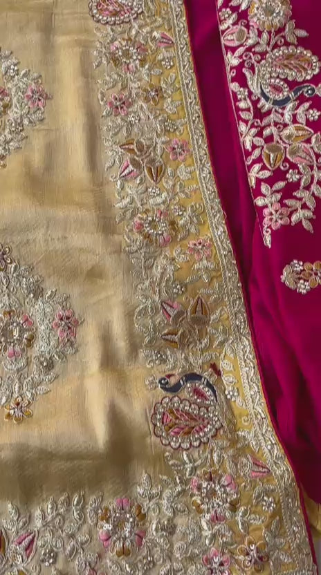 Designer Indian Saree product video | Desi Clothing USA