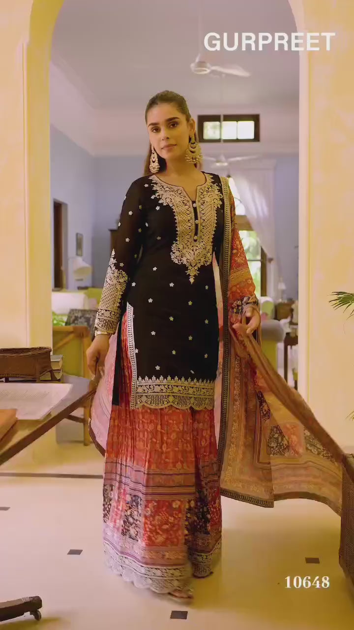 AASHIRWAD CREATION PRESENT NEW FREE SIZE STITCHED CATLOG product video | Desi Clothing USA