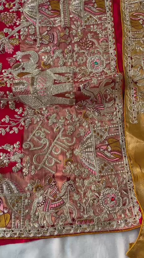 Designer Indian Saree product video | Desi Clothing USA