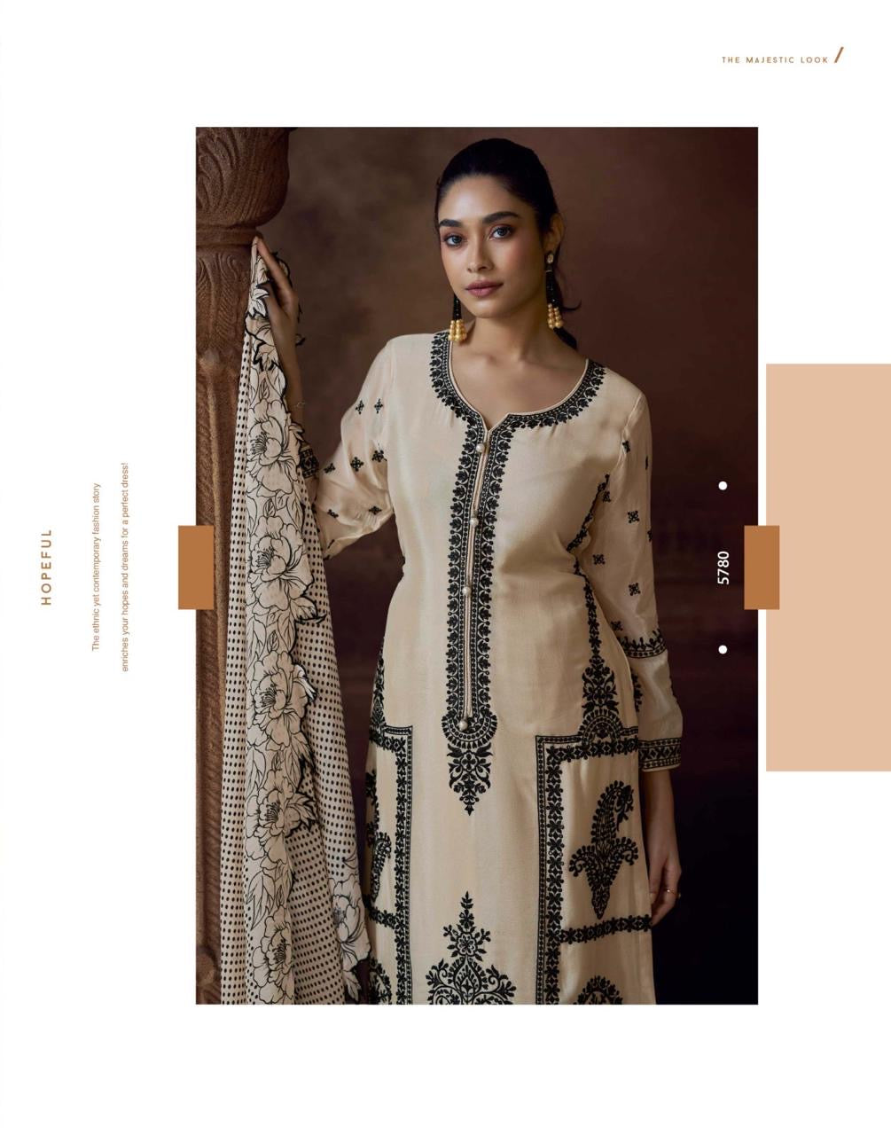 Chinnon Salwar Kameez Set - product view 10 | Desi Clothing USA