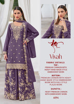 Chinnon Salwar Kameez Set - product view 11 | Desi Clothing USA