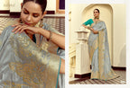 Designer Indian Saree - product view 12 | Desi Clothing USA