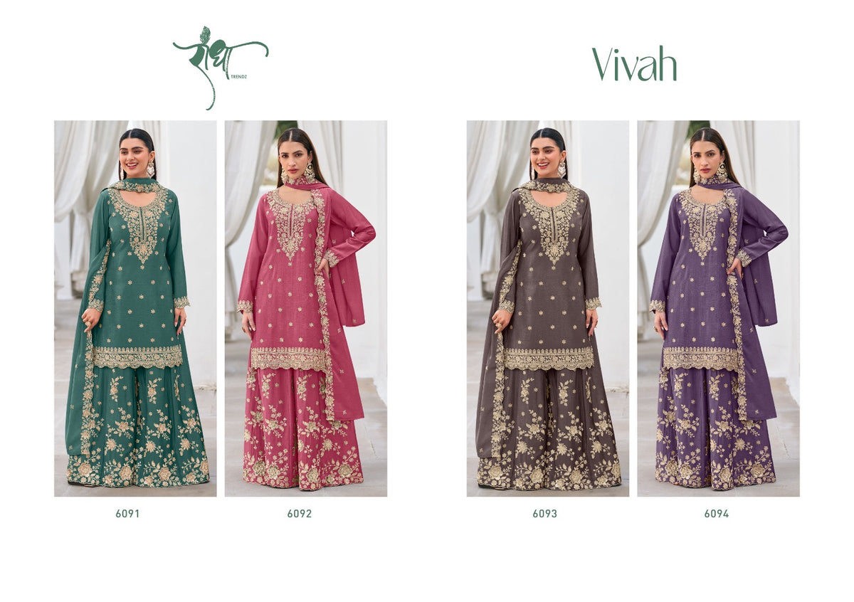 Chinnon Salwar Kameez Set - product view 12 | Desi Clothing USA