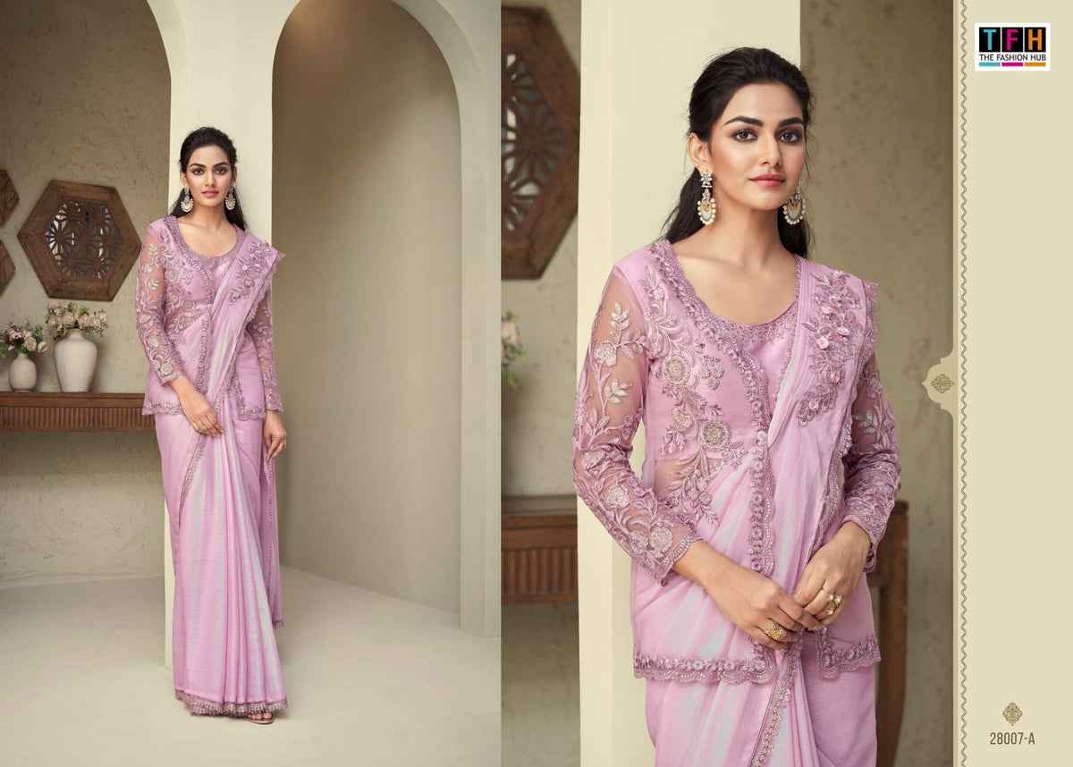 Stitched Dress Set - product view 17 | Desi Clothing USA