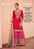 AASHIRWAD CREATION PRESENT NEW FREE SIZE STITCHED CATLOG - front view | Desi Clothing USA