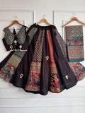 Embroidered Lehenga Choli - front view | Desi Clothing USA