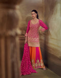 Stitched Dress Set - front view | Desi Clothing USA