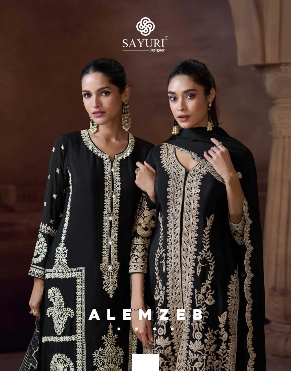 Chinnon Salwar Kameez Set - front view | Desi Clothing USA