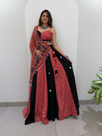 Embroidered Lehenga Choli - front view | Desi Clothing USA