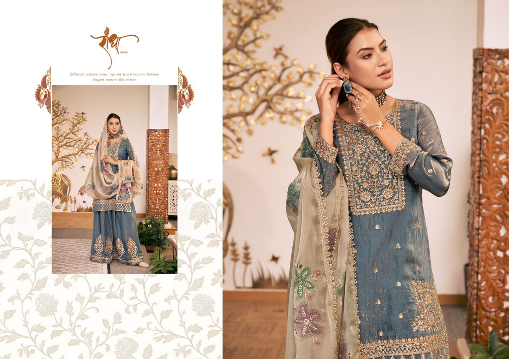 _RADHA TRENDZ_ - fabric and embroidery detail | Desi Clothing USA