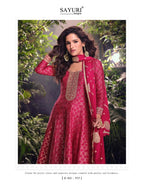 Silk Stitched Dress Set - alternate view | Desi Clothing USA