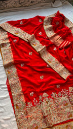 Designer Indian Saree - full-length view | Desi Clothing USA