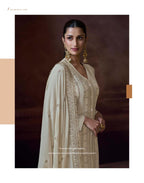 Chinnon Salwar Kameez Set - fabric and embroidery detail | Desi Clothing USA