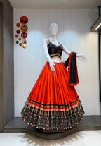Embroidered Lehenga Choli - full-length view | Desi Clothing USA