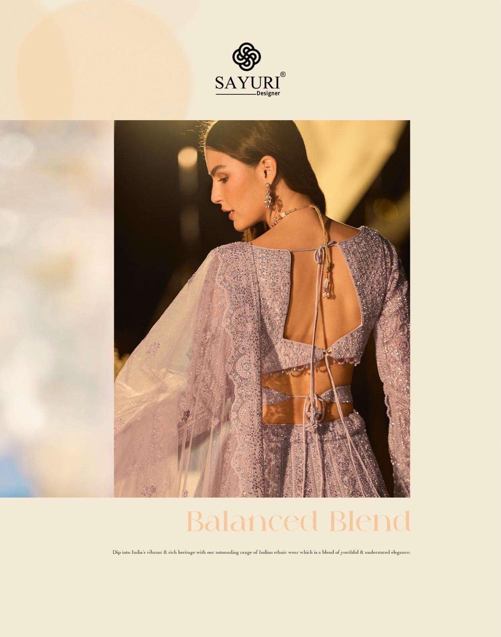 SAYURI DESIGNER - full-length view | Desi Clothing USA