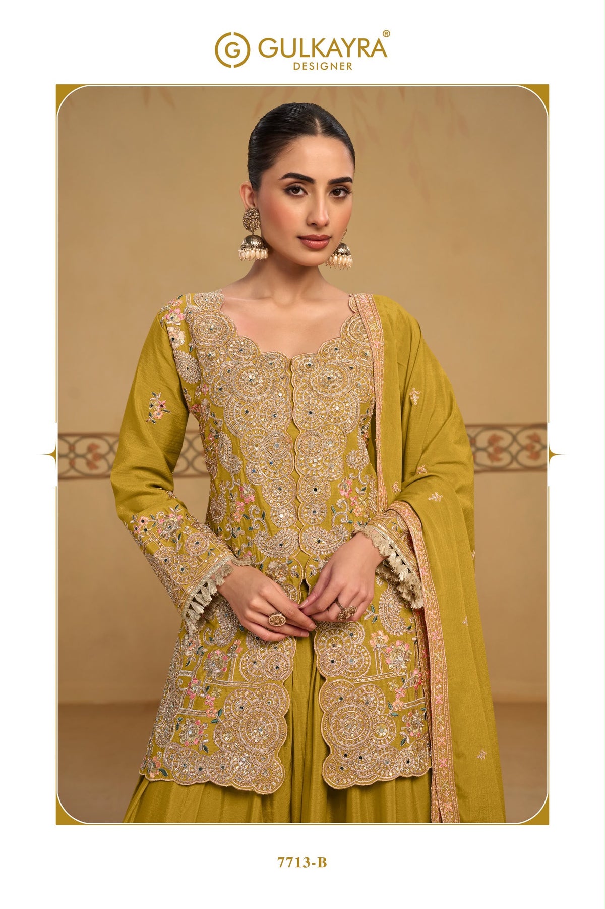 _Gulkayra Designer_ - back view | Desi Clothing USA
