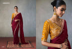 Designer Indian Saree - product view 6 | Desi Clothing USA