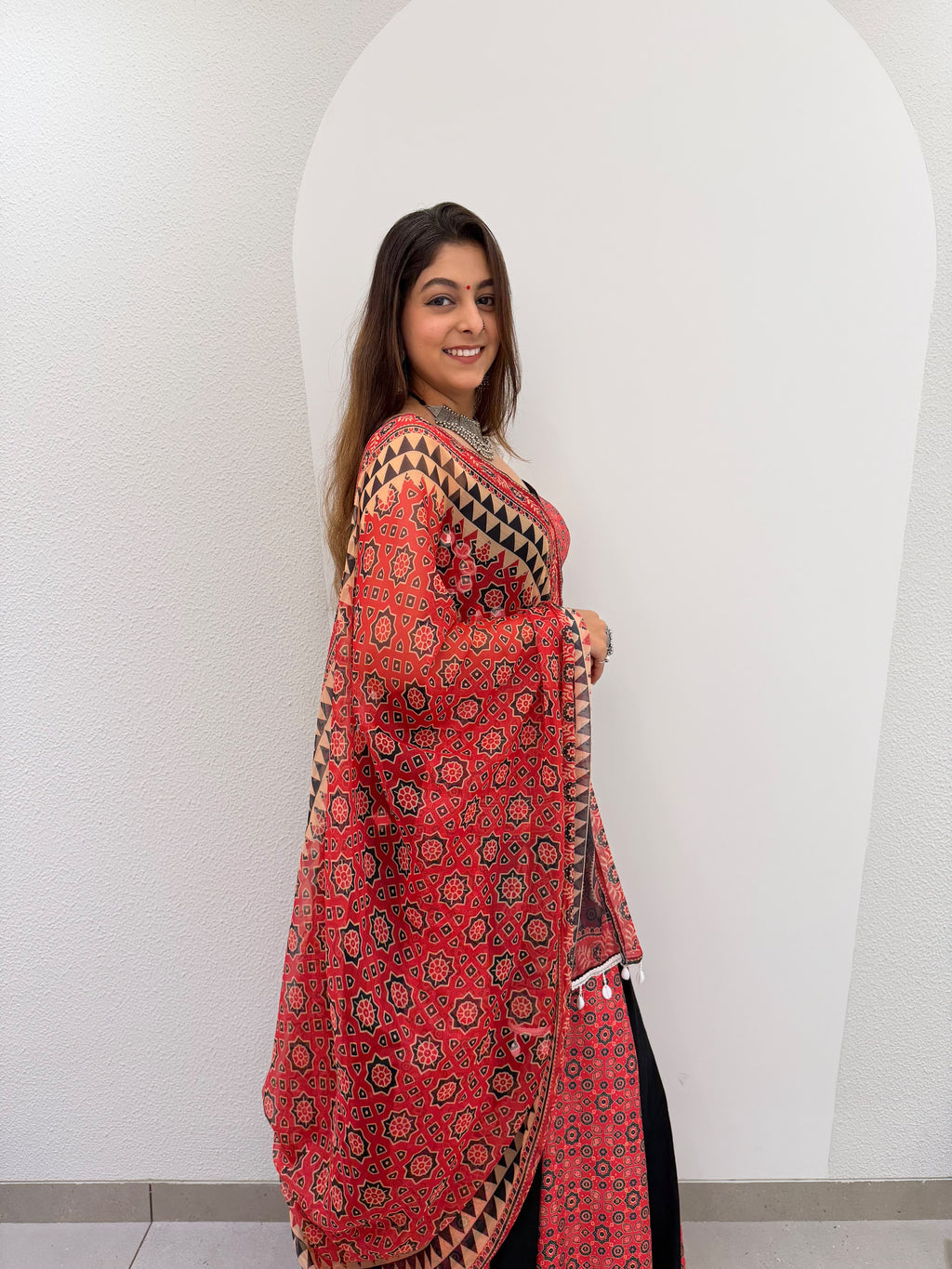 Embroidered Lehenga Choli - product view 6 | Desi Clothing USA