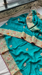 Designer Indian Saree - product view 6 | Desi Clothing USA