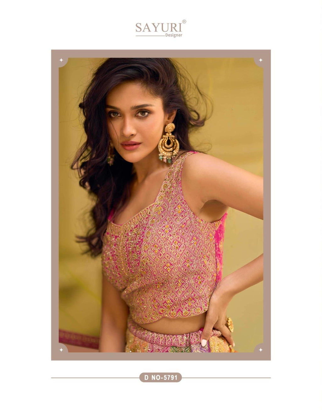Silk Stitched Dress Set - product view 6 | Desi Clothing USA