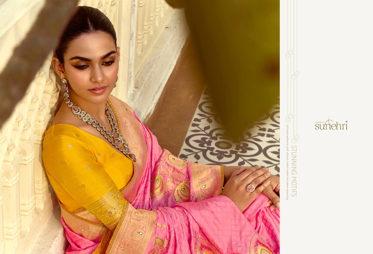 Designer Indian Saree - product view 9 | Desi Clothing USA