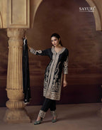 Chinnon Salwar Kameez Set - product view 8 | Desi Clothing USA