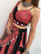 Embroidered Lehenga Choli - product view 9 | Desi Clothing USA