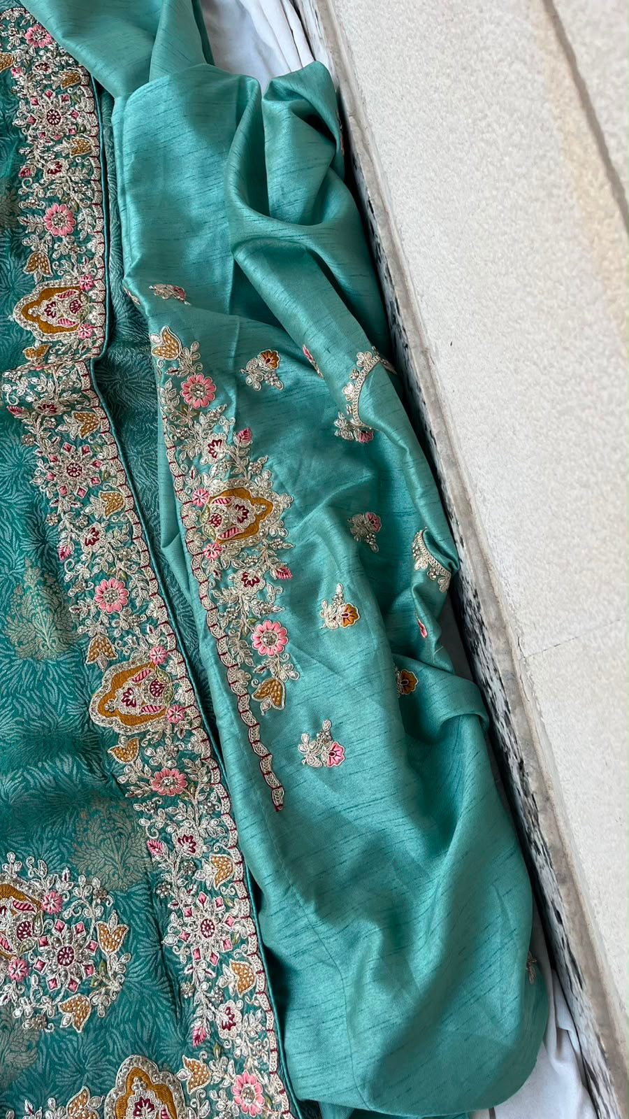 Designer Indian Saree - product view 10 | Desi Clothing USA