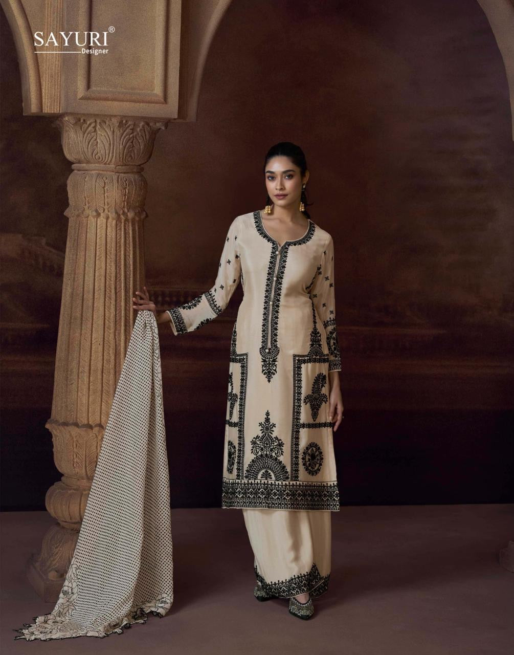 Chinnon Salwar Kameez Set - product view 9 | Desi Clothing USA