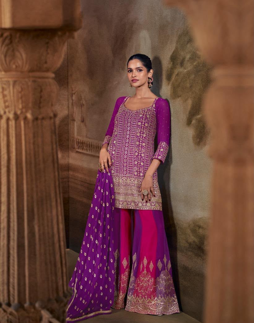 Stitched Dress Set - product view 8 | Desi Clothing USA