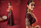 Designer Indian Saree - product view 9 | Desi Clothing USA