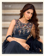 Sayuri Gauhar Red Embroidered Suit Set by Sayuri Designer